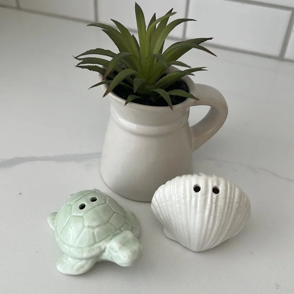 Cute Mini porcelain, 🐢Salt & Pepper Shaker's
